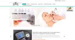 Desktop Screenshot of french.tattooinkmachine.com